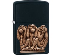 Зажигалка Zippo Classic с покрытием Black Matte 29409