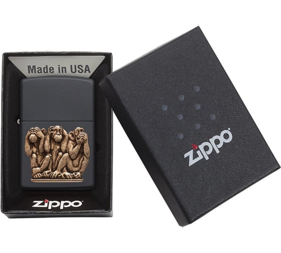 Зажигалка Zippo Classic с покрытием Black Matte 29409