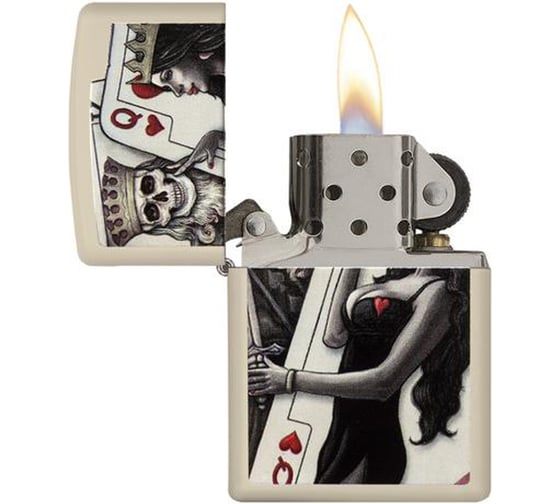 Зажигалка Zippo Classic с покрытием Cream Matte 29393