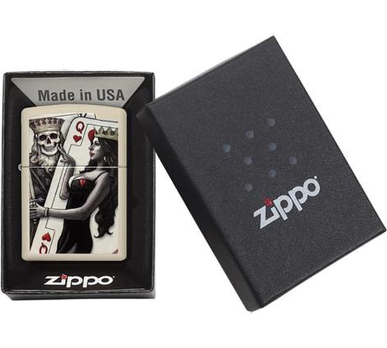 Зажигалка Zippo Classic с покрытием Cream Matte 29393