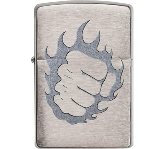 Зажигалка Zippo Classic с покрытием Brushed Chrome 29428