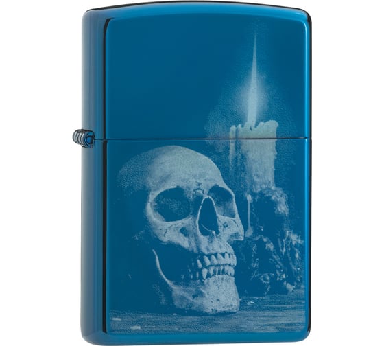 Зажигалка Zippo Classic с покрытием High Polish Blue 29704