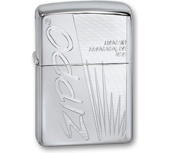 Зажигалка Zippo Classic с покрытием High Polish Chrome 250 Zippo Made In US 1