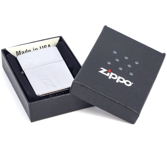 Зажигалка Zippo Classic с покрытием High Polish Chrome 250 Zippo Made In US