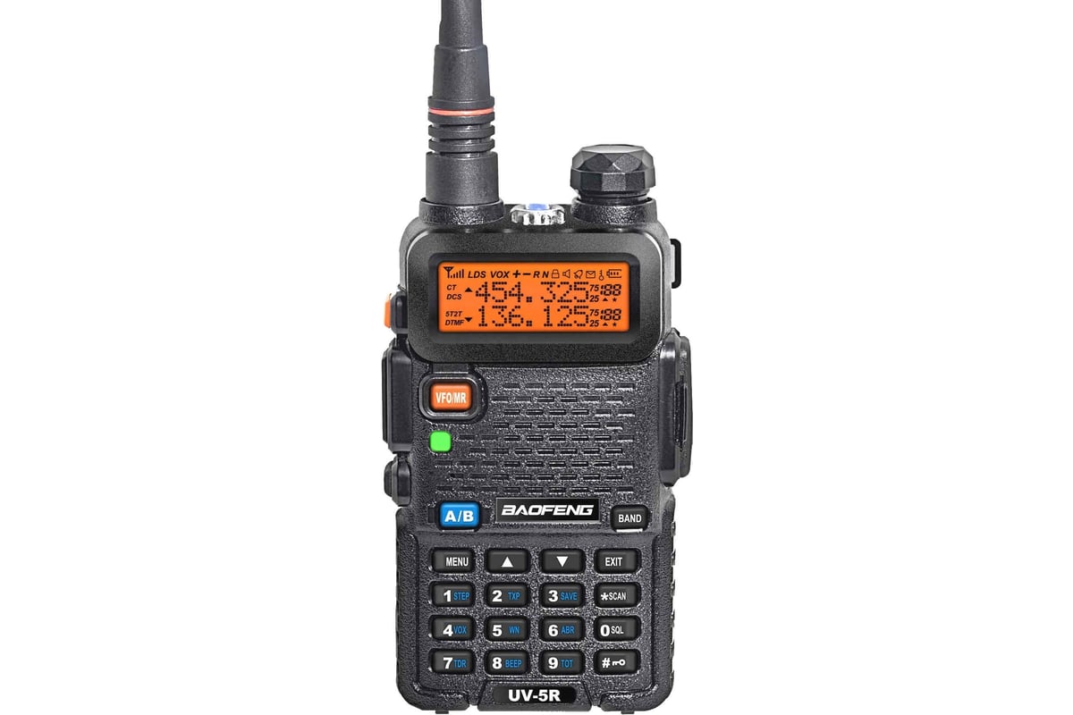 Радиостанция двусторонней связи Baofeng UV-5R - выгодная цена, отзывы,  характеристики, фото - купить в Москве и РФ