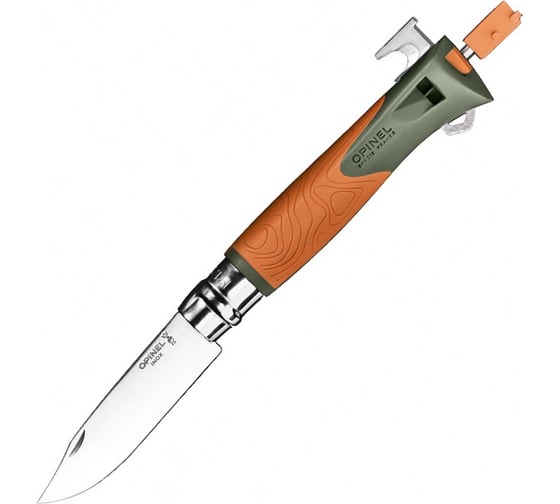 Оранжевый нож Opinel №12 Explore 1974