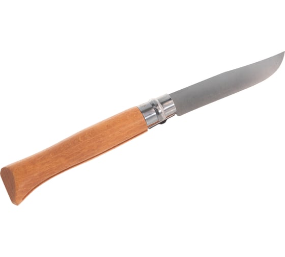 Нож, углеродистая сталь, рукоять из дерева бука, блистер Opinel №12 1256