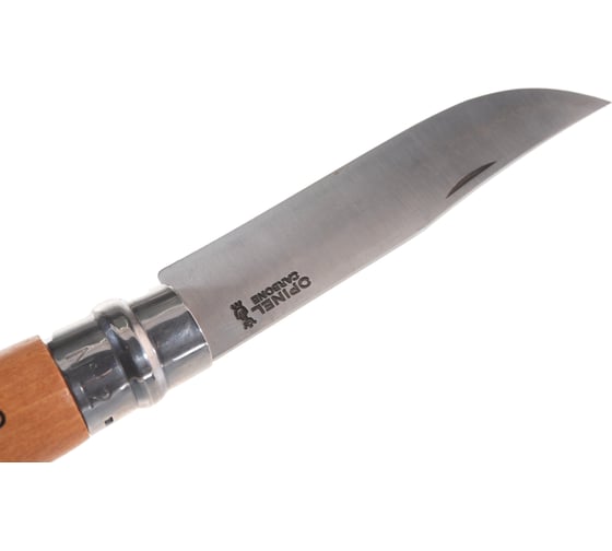 Нож, углеродистая сталь, рукоять из дерева бука, блистер Opinel №12 1256