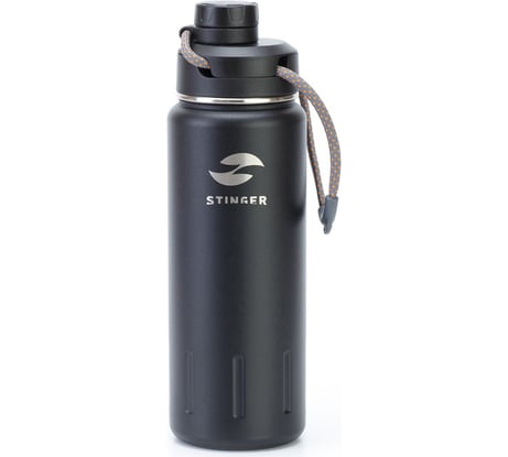 Термобутылка Stinger 0.71 литра, черная HD-710-46CB