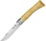 Нож, нержавеющая сталь, рукоять самшит, гравировка сердца Opinel №7 Nature 1548 1