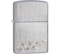 Зажигалка Zippo James Bond с покрытием Brushed Chrome 29562
