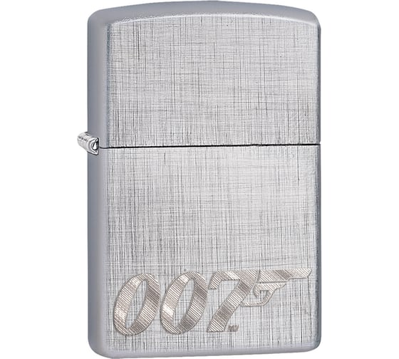 Зажигалка Zippo James Bond с покрытием Brushed Chrome 29562