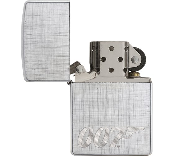 Зажигалка Zippo James Bond с покрытием Brushed Chrome 29562