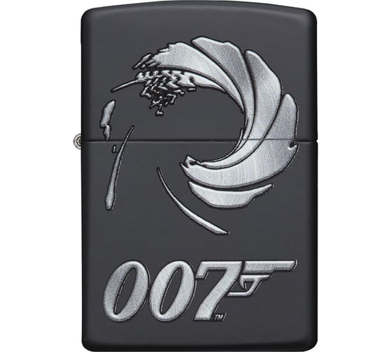 Зажигалка Zippo James Bond с покрытием Black Matte 29566