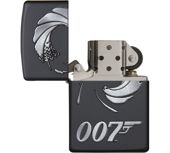 Зажигалка Zippo James Bond с покрытием Black Matte 29566