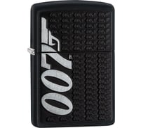 Зажигалка Zippo James Bond с покрытием Black Matte 29718