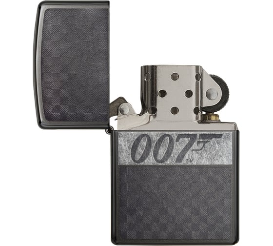 Зажигалка Zippo James Bond с покрытием Black Ice 29564