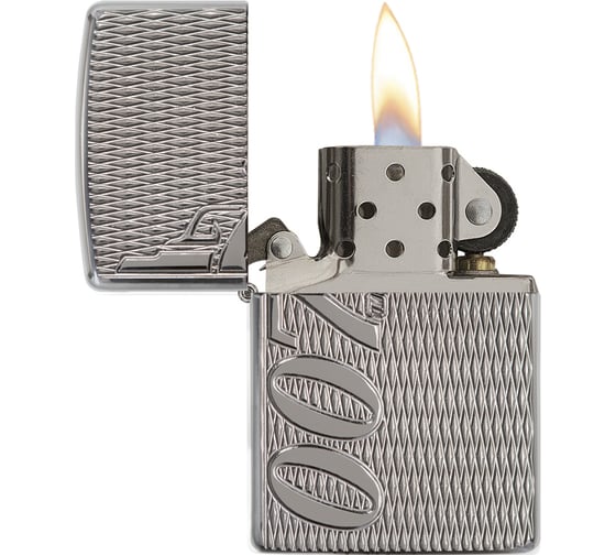 Зажигалка Zippo James Bond, прочный корпус Armor 29550
