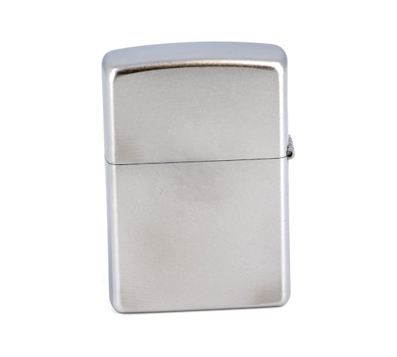 Зажигалка Zippo Tire On Fire, с покрытием Satin Chrome 205 Tire On Fire