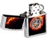 Зажигалка Zippo Tire On Fire, с покрытием Satin Chrome 205 Tire On Fire 4