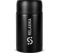 Термос для еды Relaxika 301 1 л, черный R301.1000.2