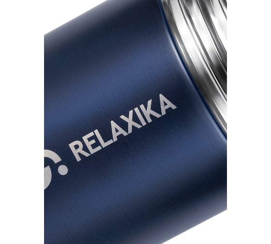 Термос для еды Relaxika 301 0.7 л, темно-синий R301.700.3