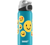 Детская бутылочка Sigg Miracle Alu Emoticon 0.6 литра, бирюзовая 8689.80