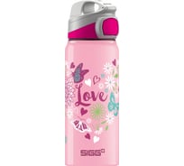 Детская бутылочка Sigg  Miracle Alu Love 0.6 литра, розовая 8690.00
