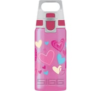 Детская бутылочка Sigg Viva One Hearts 0.5 литра, розовая 8686.00