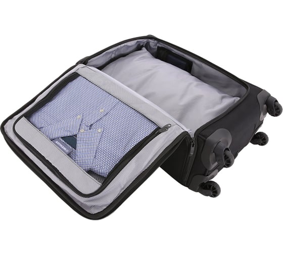 Чемодан Wenger Getaway, черный, 35x20x63 см, 44 л 6067202147