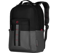 Рюкзак Wenger  16", черный/серый, 34x25x45 см, 20 л 601901