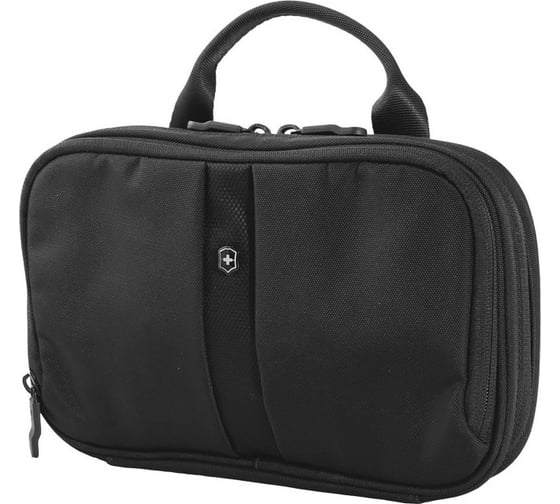 Несессер Victorinox Slimline Toiletry Kit 2 отделения, черный, 25x6x15 см, 2 л 31172901