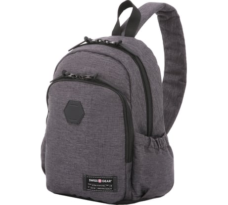 Рюкзак с одним плечевым ремнем Wenger Swissgear 13'', cерый, 25х14х35 см, 12 л SA2608424521