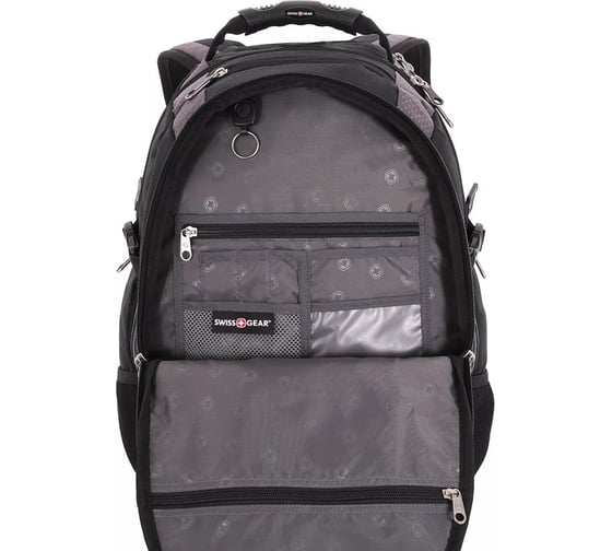Рюкзак Wenger Swissgear 15'', чёрный/серый, 35х23х48 см, 39 л SA1015215