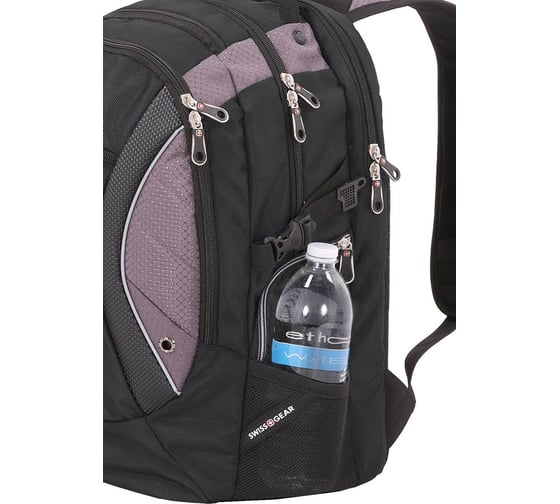 Рюкзак Wenger Swissgear 15'', чёрный/серый, 35х23х48 см, 39 л SA1015215