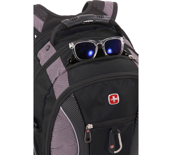Рюкзак Wenger Swissgear 15'', чёрный/серый, 35х23х48 см, 39 л SA1015215