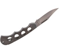 Складной нож STAYER цельнометаллическая облегченная рукоятка 47613_z01