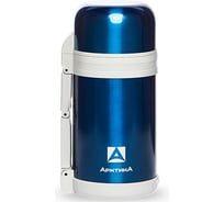 Универсальный термос с широким горлом для еды и напитков Арктика 1 литр 202-1000 синий