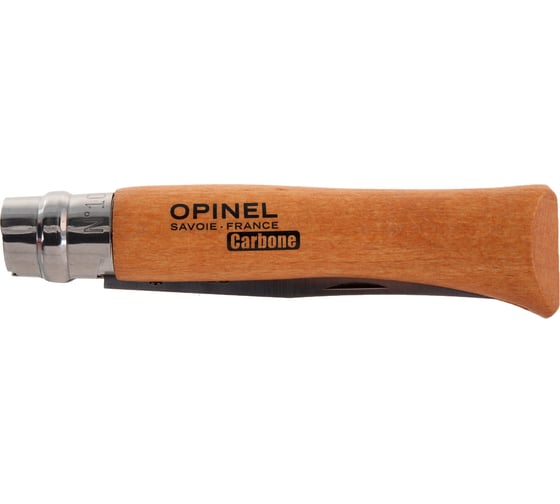 Нож №10, углеродистая сталь, рукоять из дерева бука Opinel 113100