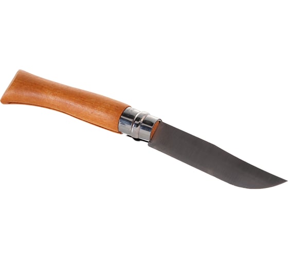 Нож №10, углеродистая сталь, рукоять из дерева бука Opinel 113100