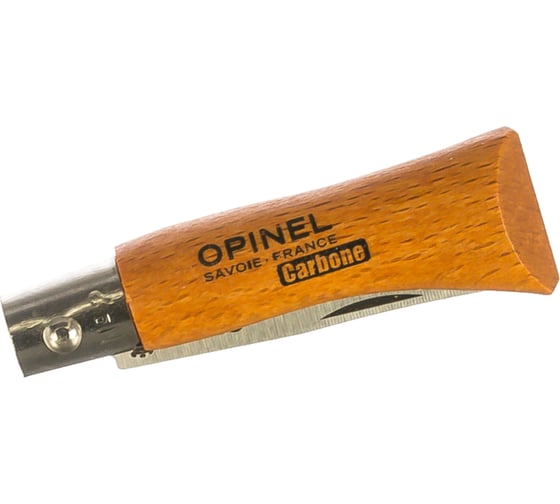 Нож №2 углеродистая сталь, рукоять из дерева бука Opinel 111020