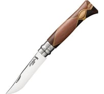 Нож №8, рукоять африканское дерево, футляр Opinel Chaperon 1399
