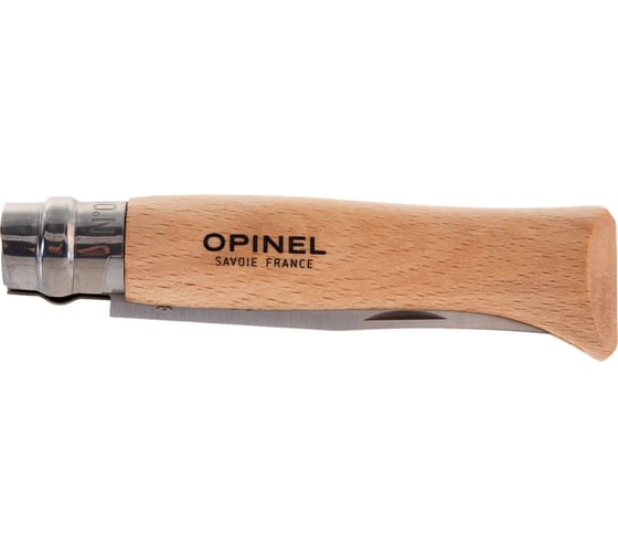Нож №8, нержавеющая сталь, рукоять из бука Opinel 123080