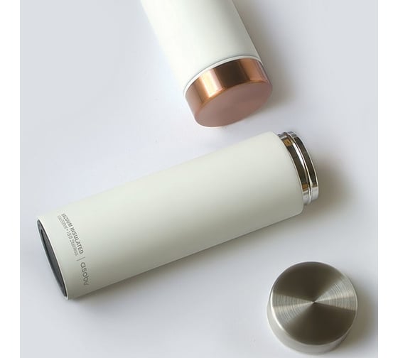 Термос Asobu Le Baton Travel 0.5 литра, белый/медный LB17 WHITE/COPPER