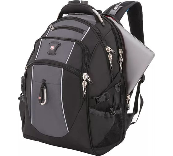 Рюкзак Wenger Swissgear 15”,чёрный/серый, 34x23x48 см, 38 л SA6677204410
