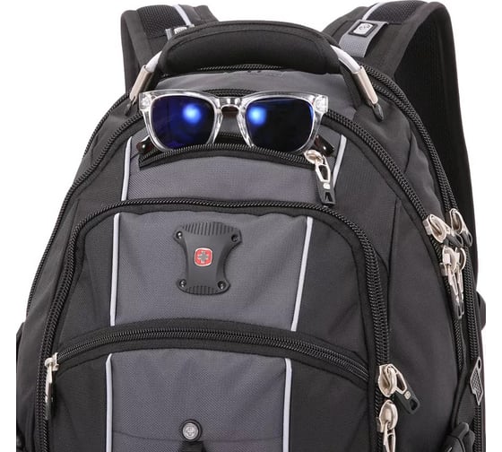 Рюкзак Wenger Swissgear 15”,чёрный/серый, 34x23x48 см, 38 л SA6677204410