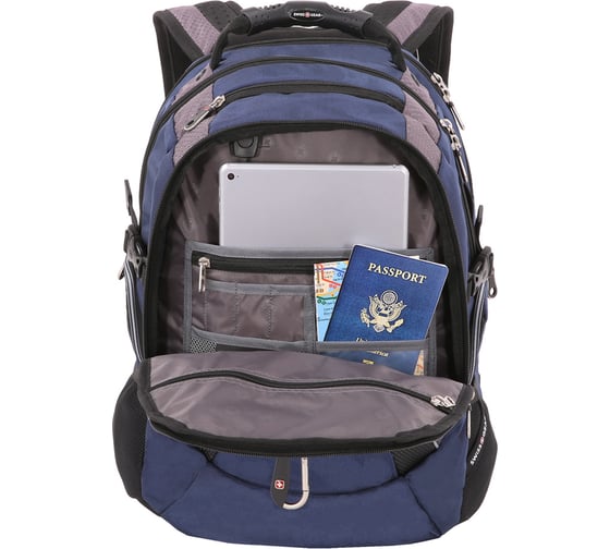 Рюкзак Wenger  Swissgear 15", синий/серый, 35х23х48 см, 39 л SA1015315