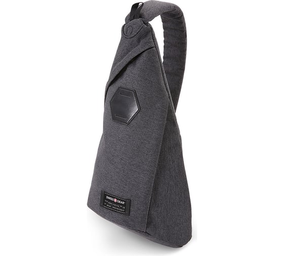 Рюкзак с одним плечевым ремнем Wenger Swissgear, cерый, 25х15х45 см, 7 л SA2607424550