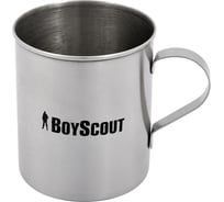 Туристическая кружка BOYSCOUT 400 мл, нержавеющая сталь 61156