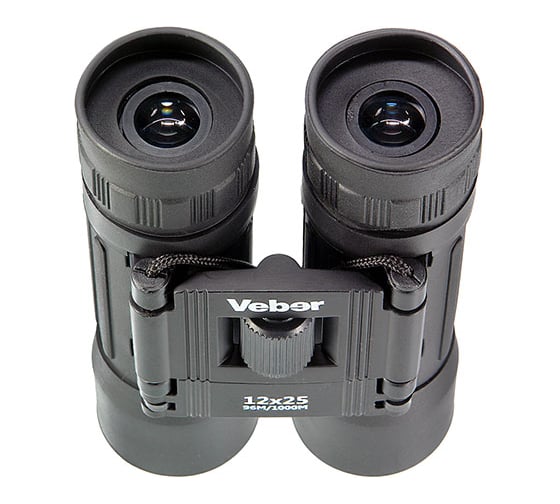 Бинокль Veber БН 12х25 черный Sport 11012